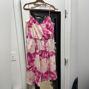 Trina Turk pink floral dress